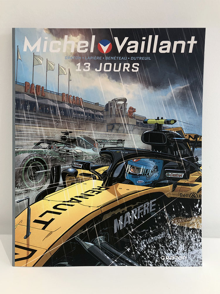 BD Michel Vaillant 13 jours Circuit Paul Ricard - Boutique Espace Touristique du Castellet